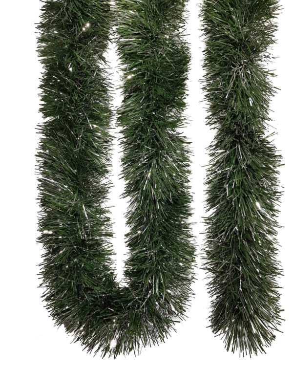 Forest Garland 5.5m (18ft) 10 ply – 150mm Green/Silver
