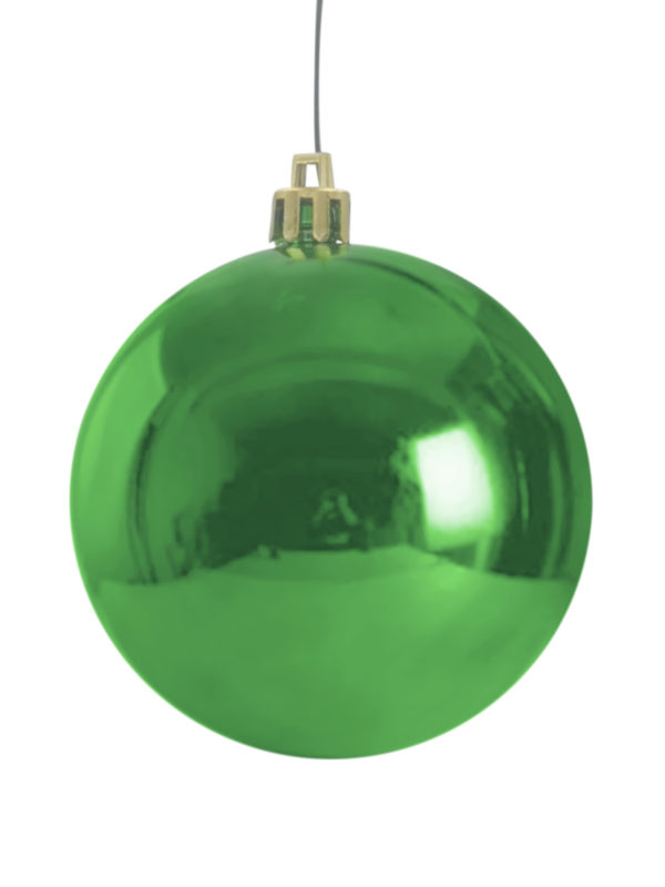 Christmas Ball Glossy Green