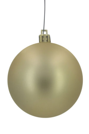 Christmas Ball 100mm Matt Gold
