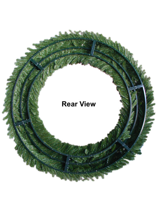 Rear View of Wreath