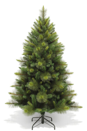 6.5ft Slim Ponderosa Pine Christmas Tree 1.98m Hinged