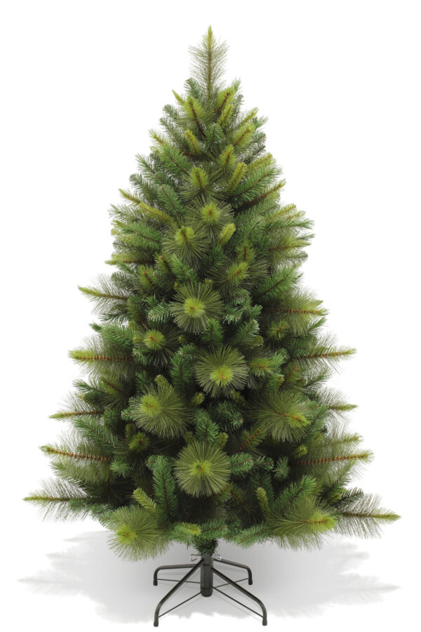 6.5ft Slim Ponderosa Pine Christmas Tree 1.98m Hinged