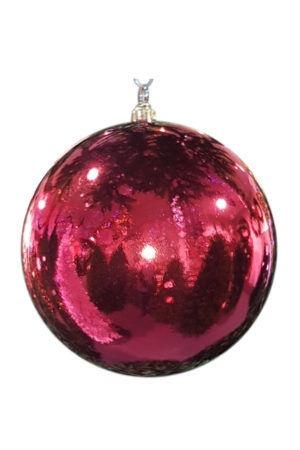 Christmas Ball 300mm Glossy Red