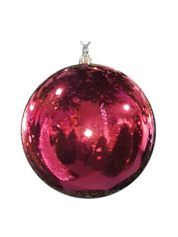 Christmas Ball 300mm Glossy Red