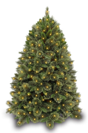 6ft American Cashmere Hinged 1.83m Prelit with 520 LED’s