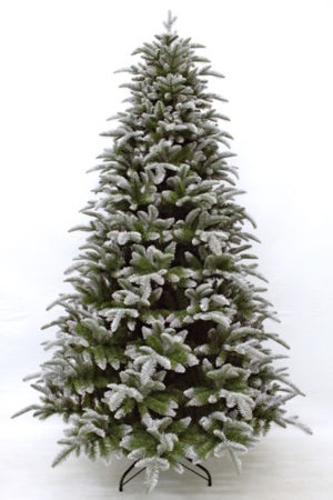 7ft Balsam Fir Christmas Tree Frosted Green 2.13m