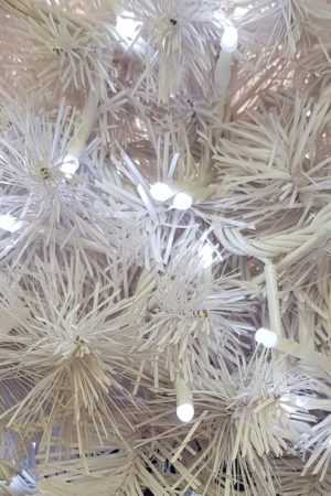 White Christmas Tree and Wedding LED Micro Lights x 160 White with White cord