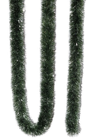Forest Garland 5.5m (18ft) 10 ply – 100mm Green/Silver
