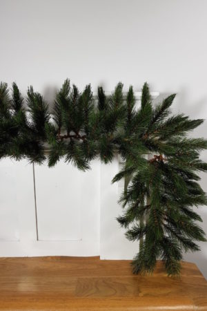 6ft Christmas Table Garland Geneva Pine Green 1.83m