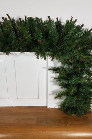 9ft Glendale Pine Garland Green 2.74m