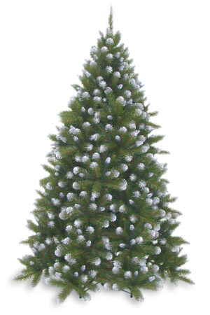 9ft Grand Empress Spruce Christmas Tree Frosted Green 2.74m