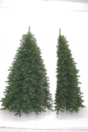 7ft Scandia Spruce Half Christmas Tree Green 2.13m