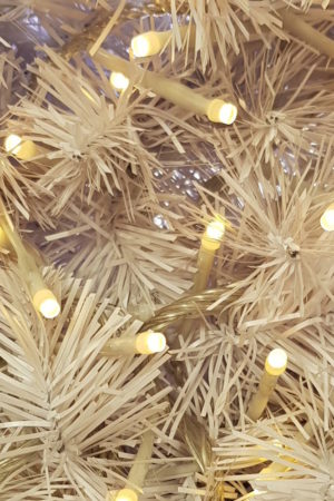 Wedding and White Christmas Tree LED Micro Lights x 160 Warm White with Translucent cord