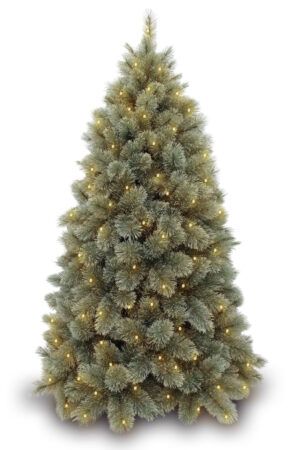 6ft Mountain Cashmere Hinged 1.83m Prelit with 420 LED’s