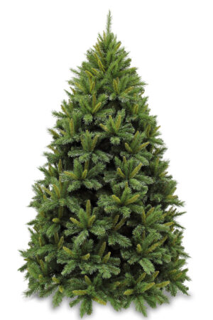 7.5ft New Hampshire Pine Super deluxe Christmas Tree Hinged Green 2.28m