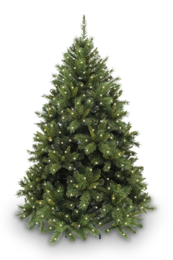 6.5ft New Hampshire Pine Christmas Tree Hinged 1.98m with 420 LED’s