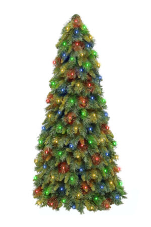 4ft New Hampshire Christmas Cone Tree Indoor or Outdoor Modular 1.22m prelit with 600 LED’s