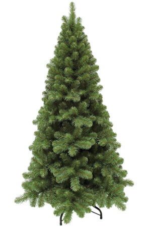5ft Pencil Pine Christmas Tree Hinged Green 1.52m