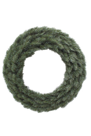 24 inch Pitch Pine Wreath New Growth Blue 61cm
