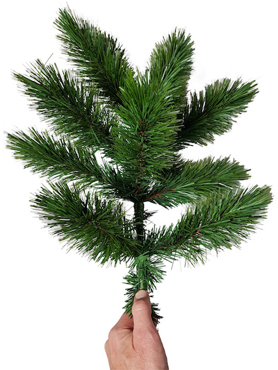How to shape a branch of our Christmas Tree
