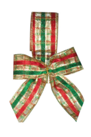 Christmas bow hand made in our factory (Pack of 10)