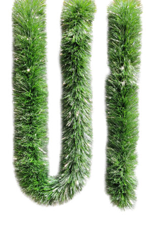 Forest Garland 5.5m (18ft) 10 ply – 150mm Light Green/Silver
