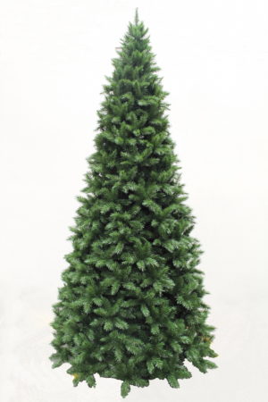 12ft Slim Vienna Spruce Christmas Tree Hinged Green 3.66m