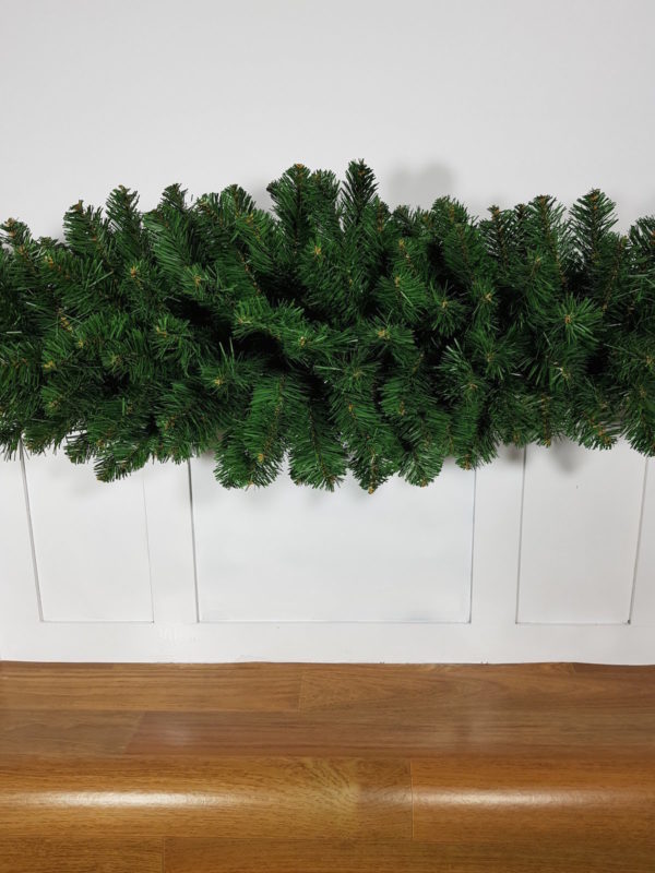 9ft Alberta Swag Garland Green 2.74m