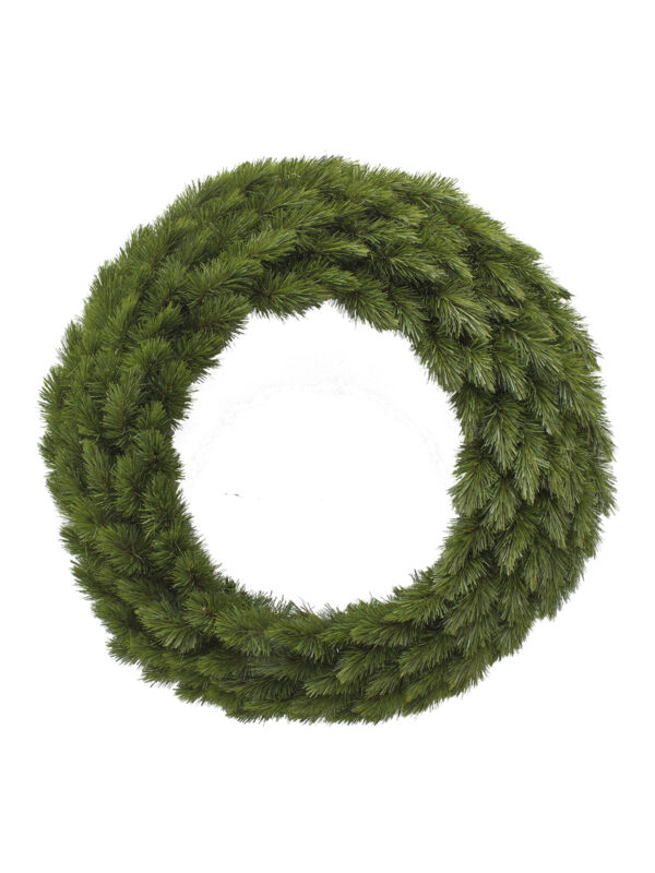 36 inch Pitch Pine Wreath Green 91cm