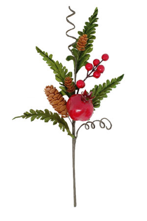 13 inch Pomegranate Pick 33cm